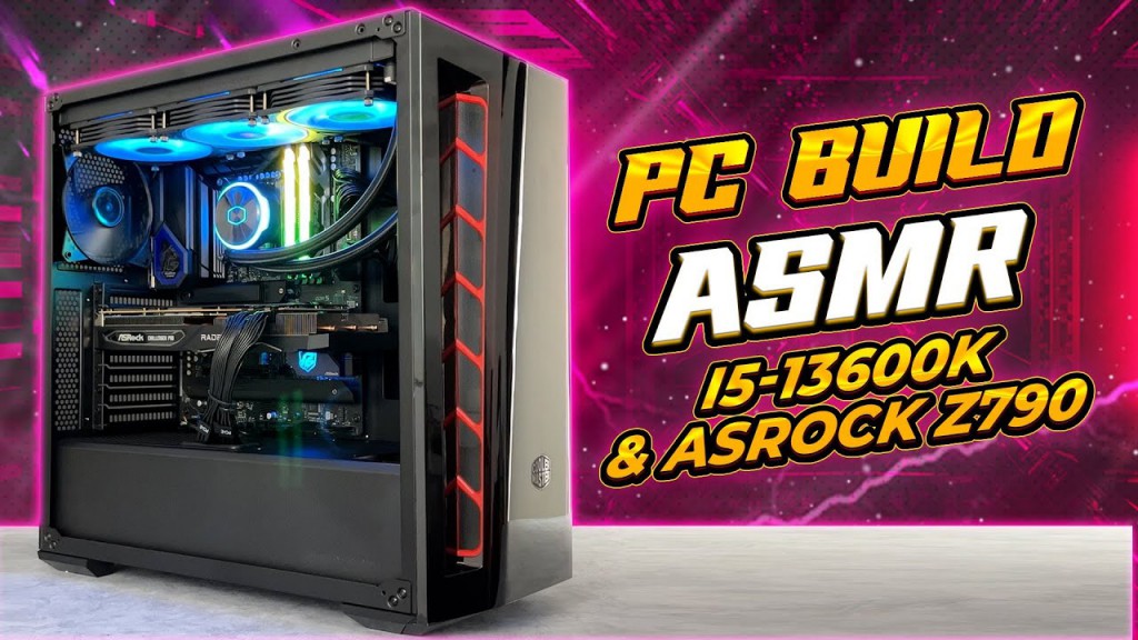 PC Build ASMR - I5-13600K & ASRock Z790 PG Riptide | Xây Dựng Cấu Hình Cùng BLPC