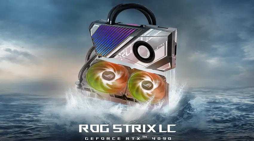 ASUS Ra Mắt GPU GeForce RTX 4090 Làm Mát Bằng Chất Lỏng Đầu Tiên Với ROG STRIX LC AIO